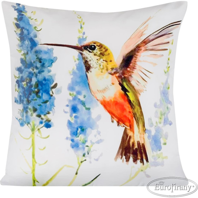 Dekoratīvā spilvendrāna 40x40 Bird 7 Bird Pastels