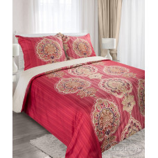 Satīna gultas veļa 200x220 Liwa red Elegance