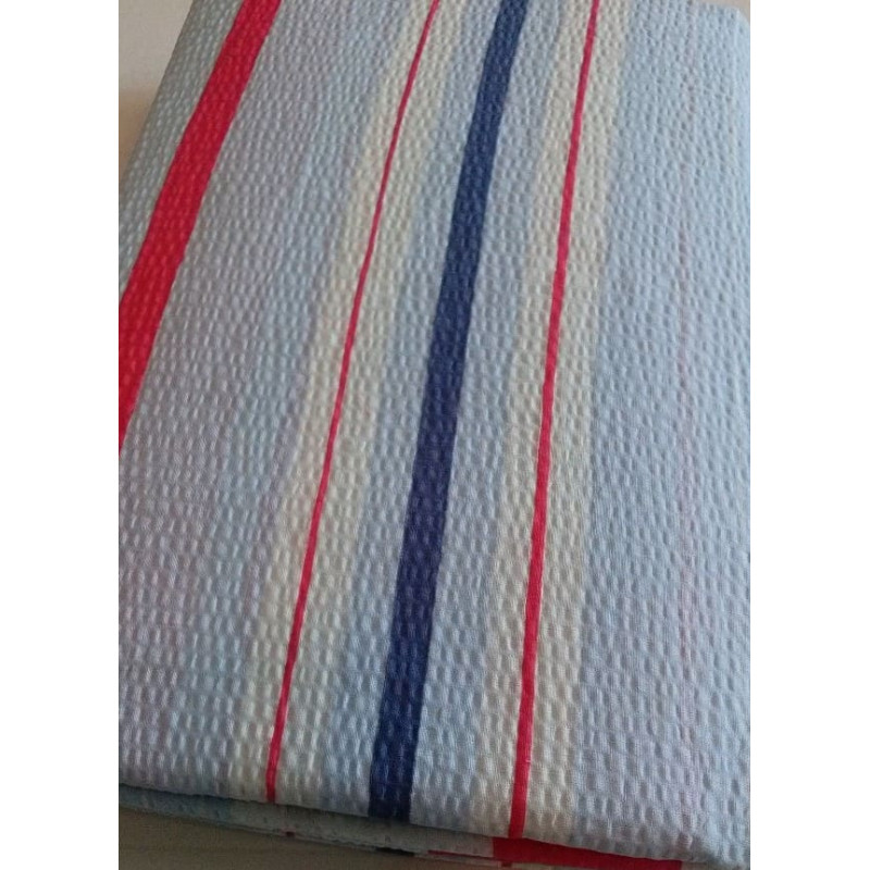 Mizas pakaiši 140x200 svītras zila zila tumši zila sarkana Akcija