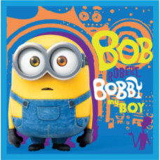 Burvju dvielis 30x30 Minions B 0467 Bob Robert My Boy Minions