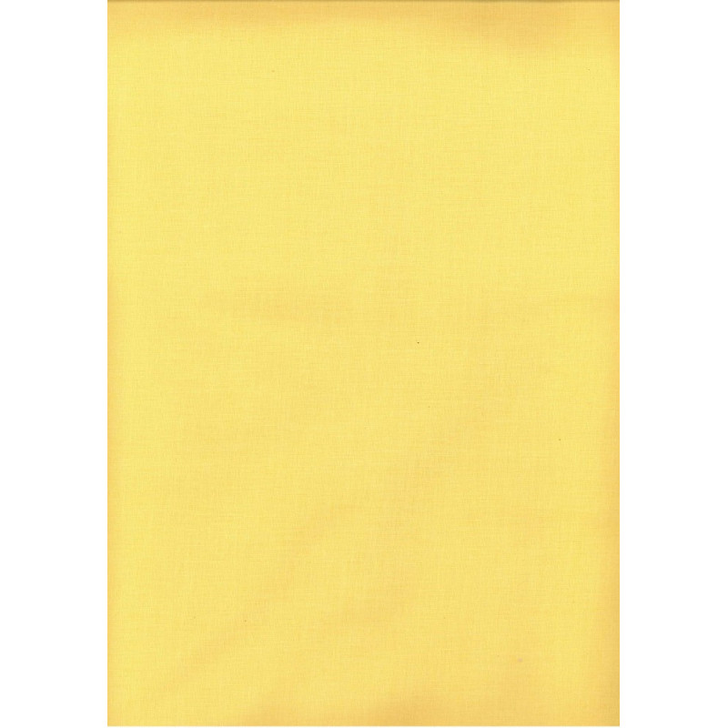 Kokvilnas palags 180x200 dzeltens 06 vienkrāsains