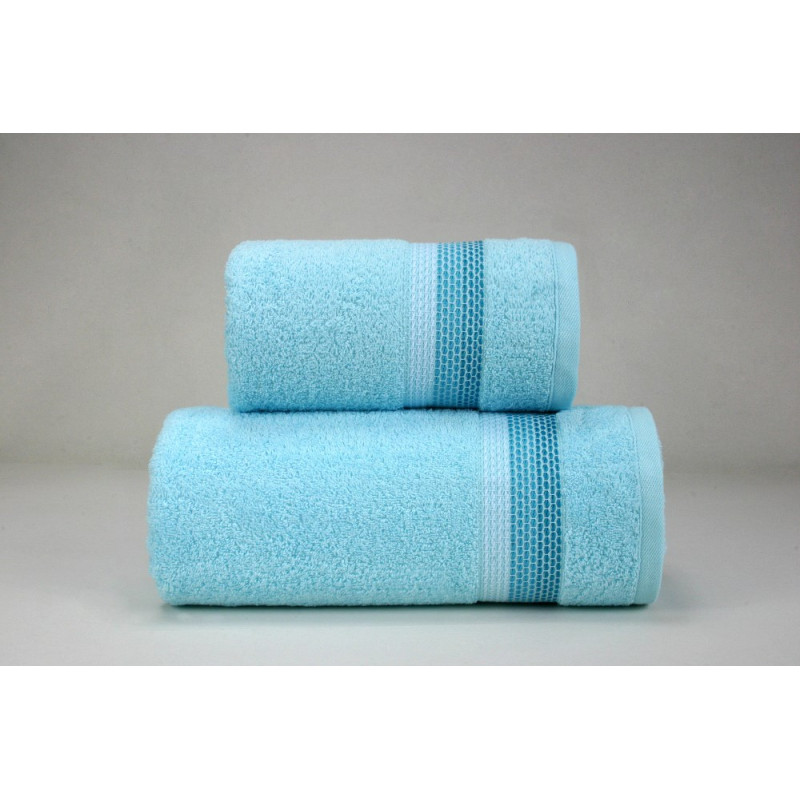 Ombre dvielis 50x90 aqua 450g/m2 Frotex