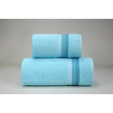 Ombre dvielis 70x140 aqua 450g/m2 Frotex