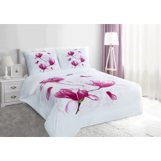 Mikrošķiedras gultas veļa 200x220 Miley rozā magnolija