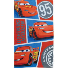 CTI Bērnu dvielis 70x120 Automašīnas Automašīnas 2973 Lightning McQueen Ir pienācis laiks 320 g/m2 kokvilna