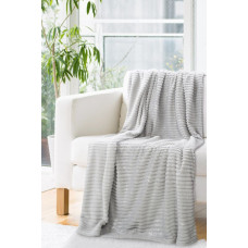 Mikrošķiedras sega 200x220 Nila sudrabs ar spīdīgām sudraba pārslām