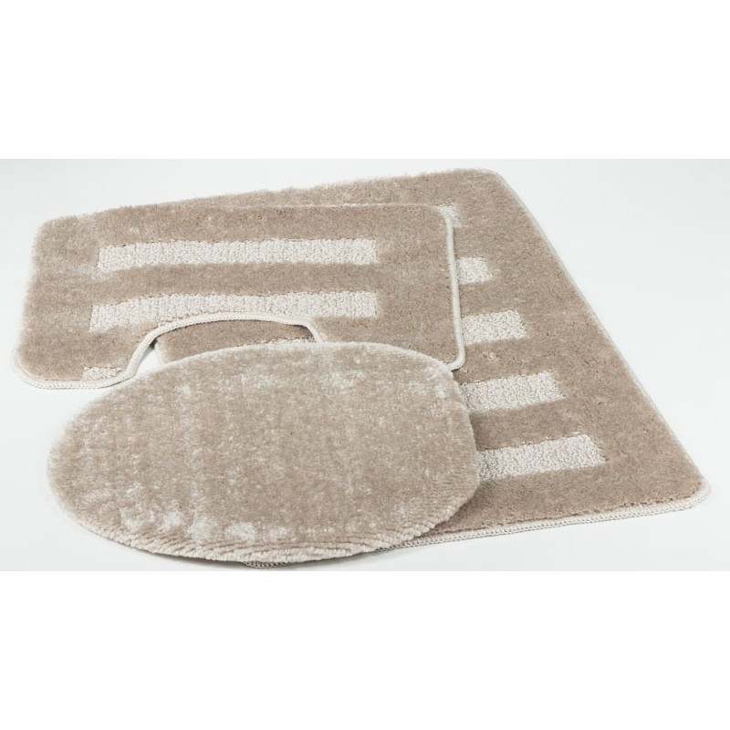 Javo Vannas istabas paklājs, komplektā 3 gab. Roma 50x80 + 40x50 + Lina dēlis