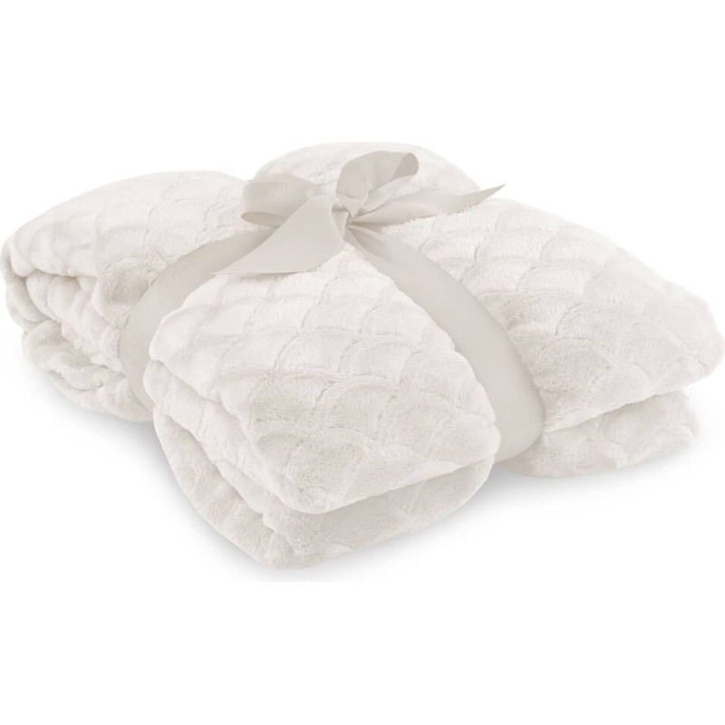 Decoking Mikro&scaron;ķiedras sega 70x150 Sardi bē&scaron;a gliemežvāku pleds