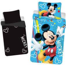 Mirdzošs tumsā gultas veļa 140x200 Mickey Mouse Mickey Mouse glow 4669 blue