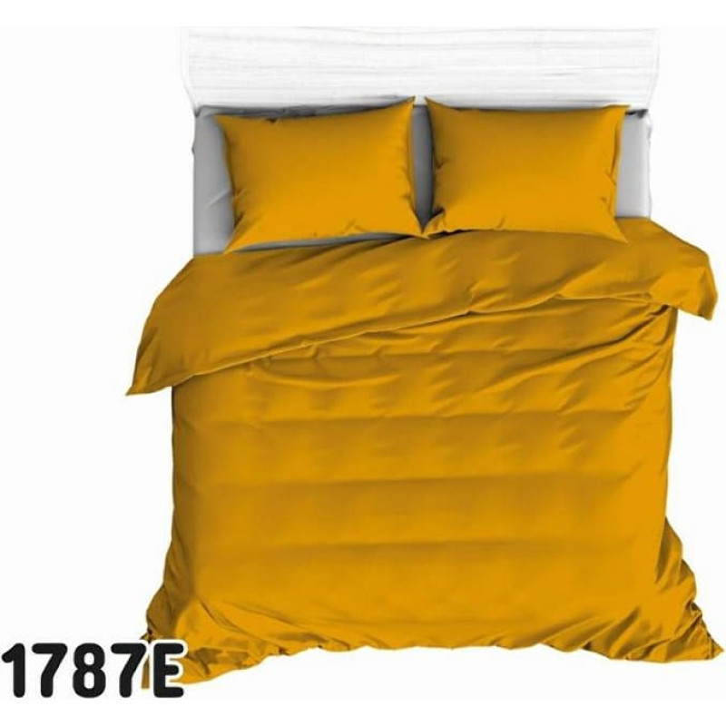 Kokvilnas spilvendrāna 40x40, sinepes 58, vienkārša