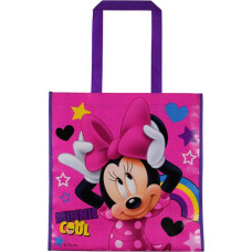 Iepirkumu soma Mini Minnie Mouse rozā violeta 0077 bērnu soma ar ausīm