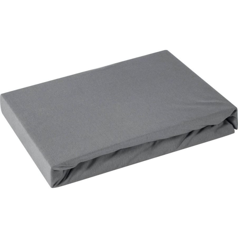 Džersija palags ar elastīgo joslu 120x200 tērauds augstajam matracim 25 cm 125 g/m2