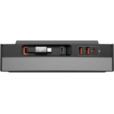 Baseus Tālruņa uzlādes ligzdas Tesla Model 3 / Y T-Space Series USB HUB USB-C - melns