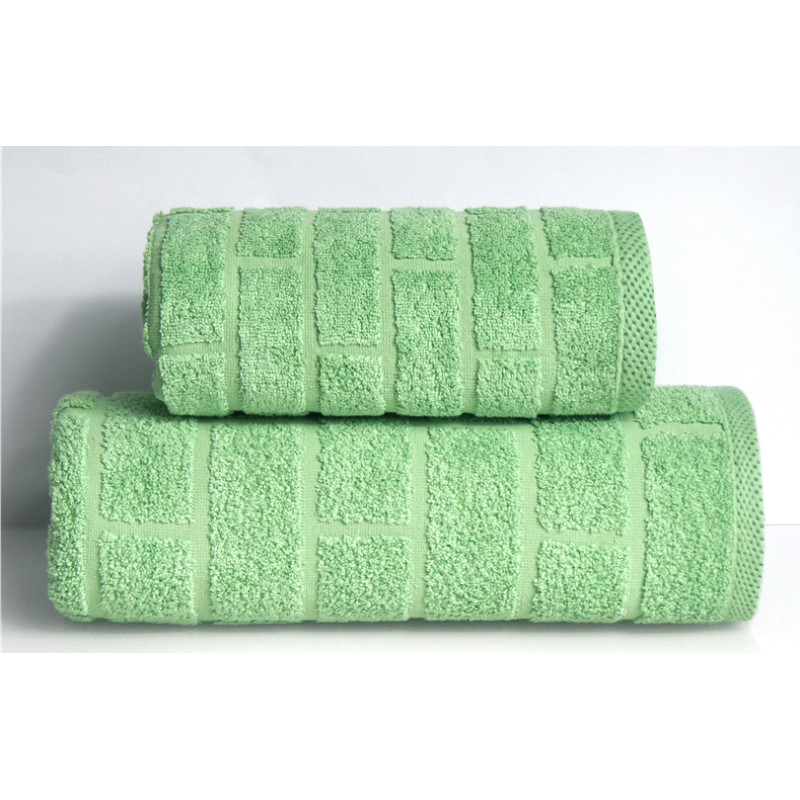 Ķieģeļu dvielis 70x140 gaiši zaļš 500 g/m2
