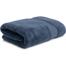 Nefretete Bagātīgs dvielis 70x140 tumši zils indigo izgatavots no Ēģiptes kokvilnas 600 g/m2