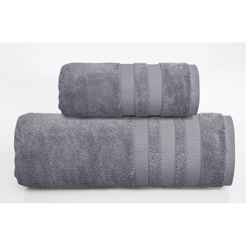 Upes dvielis 70x130 antracīts 450g/m2 frotē