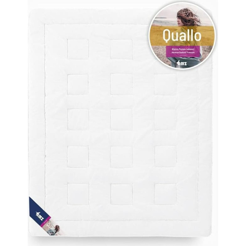 Antialerģiska sega 220x240 Quallo City 1320g balta