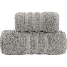 Max dvielis 70x140 gaiši pelni 500 g/m2 Frotex