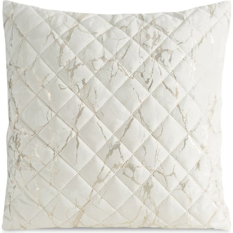 Dekoratīvā spilvendrāna 45x45 Blink 44 šampanieša balts