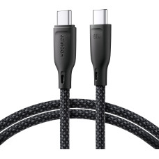 Joyroom USB-C kabelis 60 W ātra pārsūtīšana Multi-Color Series 1m melns