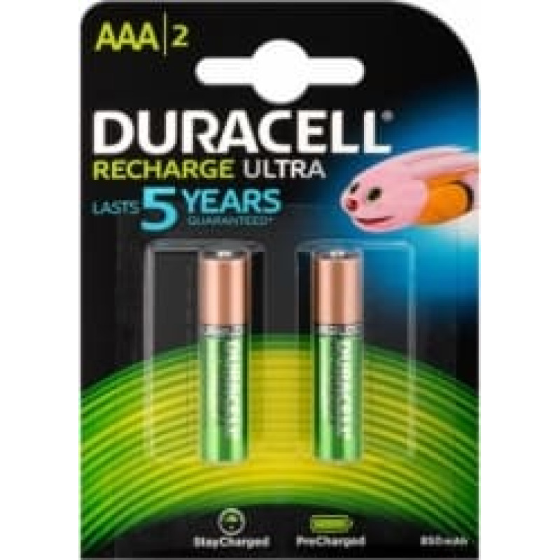 Duracell Precharged HR03 900MAH ALWAYS READY Blistera iepakojumā 2gb.