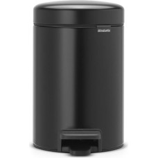 Brabantia atkritumu tvertne ar pedāli NewIcon  3 l  Matt Black 113321