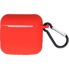 Case for Airpods Pro red with hook