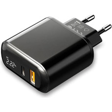 Wall charger Mcdodo CH-7170 PD 20W 2xUSB + USB-C (black)