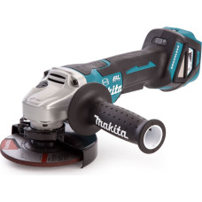 Makita-Maszyny bezvadu leņķa slīpmašīna 125 mm ar mainīgu ātrumu 3000-8500 apgr./min, 18V Li-Ion LXT, ar Makita korpusu [DGA517ZJ]