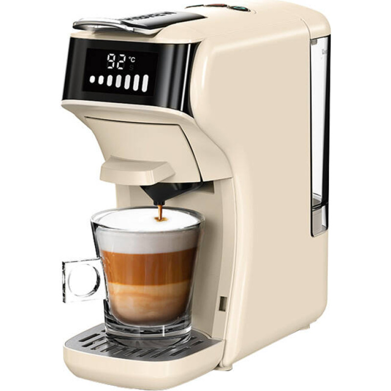 HiBREW 5-in-1 capsule coffee maker H1B-white (white)