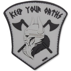 101 Inc. - 3D Patch - Keep Your Oaths - Grey