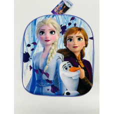3D bērnudārza mugursoma Frozen 5 Anna Elsa zila P24