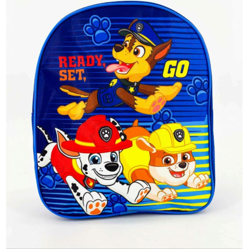 Paw Patrol 7 bērnudārza mugursoma, zila, viena nodalījuma P24