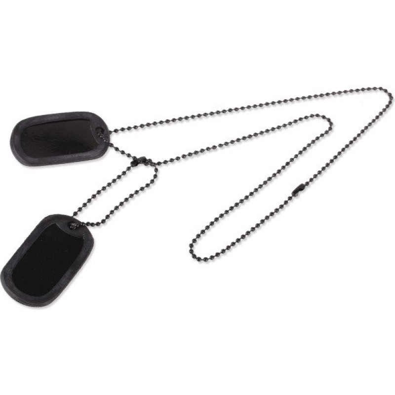 Mil-Tec DOG-TAG - melns