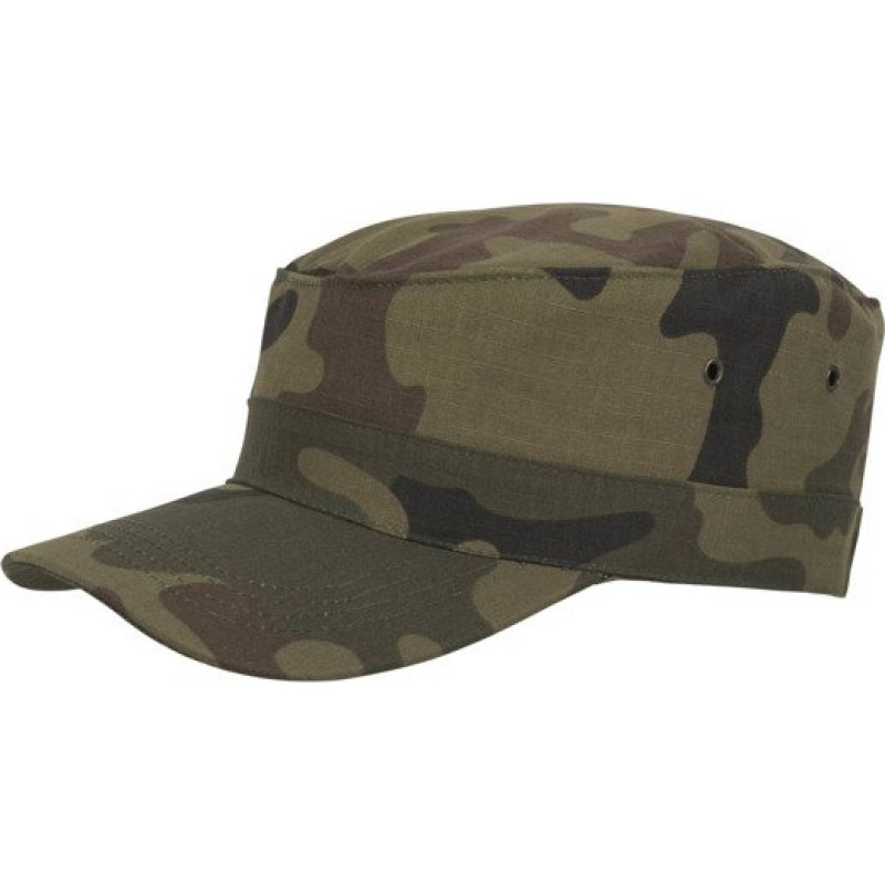 Helikon - Combat Cap - PolyCotton Ripstop - Polish Woodland - CZ-COM-PR-04