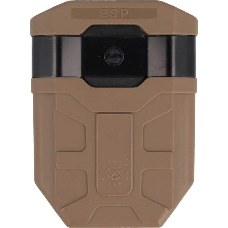 Euro Security Products (Esp) ESP — MOLLE grozāms plastmasas turētājs žurnālam AK — UBC-02 stiprinājums — haki — MH-14-AK KH