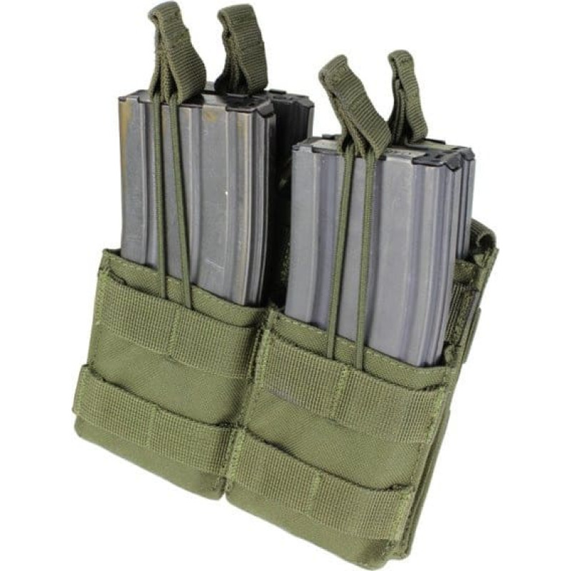 Condor - Double Stacker M4 Mag Pouch - Olive Drab - MA43-001