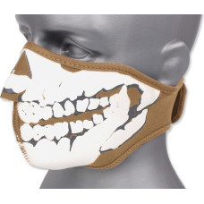 101 Inc. - Neoprēna sejas maska 3D galvaskauss - Coyote Brown - 219292-CB