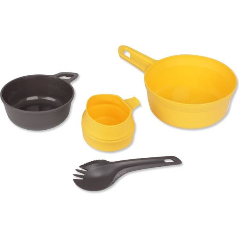 Wildo - Piedzīvojumu meklētāja komplekts - citrons / tum&scaron;i pelēks