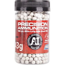 ASG - Airsoft BB Pellets Precision Munition 6 mm 0,43 g - 1000 - Pelēka - 1872