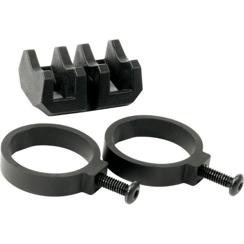 Magpul - Gaismas stiprinājuma V veida bloks un gredzeni - MAG614-BLK