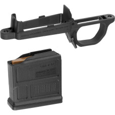 Magpul - Bolt Action Magazine Well for Hunter 700 Stock + PMAG 5 7.62 AC Magazine - MAG497-BLK