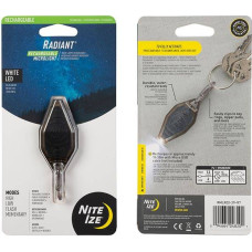 Nite Ize - Uzlādējams Microlight Radiant - Balts LED - 12 lūmeni - RMLR02-29-R7