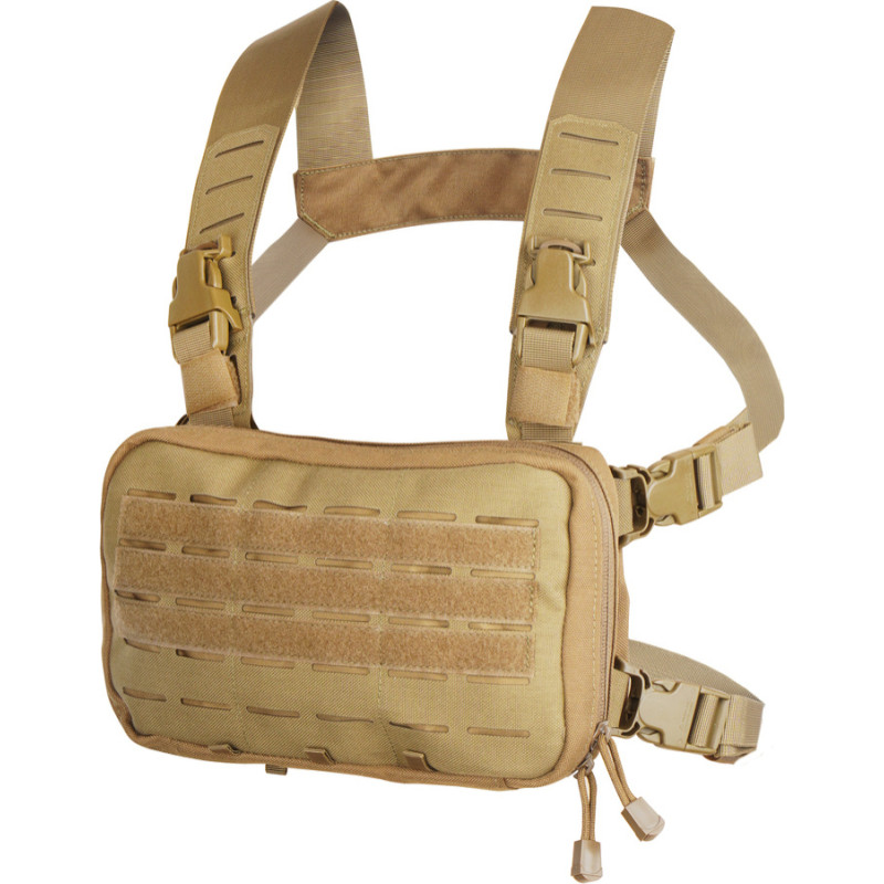 Condor - Stowaway Chest Rig - MOLLE - Coyote - 201236-498