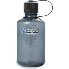 Nalgene - 16 unces šauras mutes uzturošā pudele - 38 mm vāciņš - 620 ml - pelēks - 2021-1032