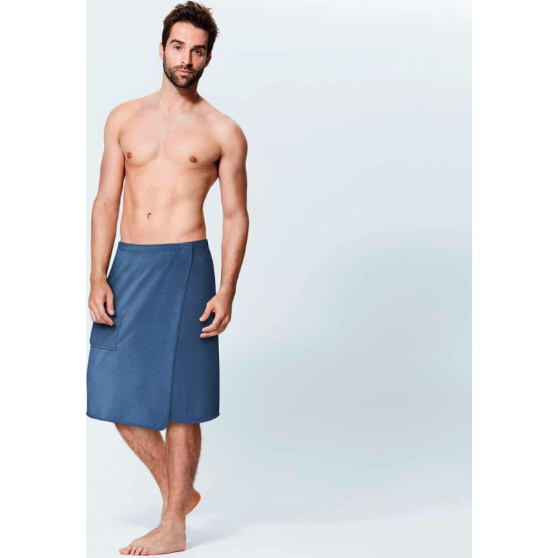 Kilt Active S/M vīriešu pirts dvielis, tumši zila mikrošķiedra