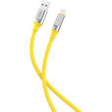 XO cable NB251 USB - microUSB 1,0 m 6A yellow