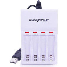 Doublepow DP-U82 4x portu USB akumulatoru lādētājs 1,2V AA | AAA