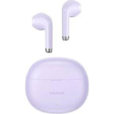 USAMS Słuchawki Bluetooth 5.3 TWS Rhymbo Series bezprzewodowe fioletowy|purple BHUYO04 (US-YO17)