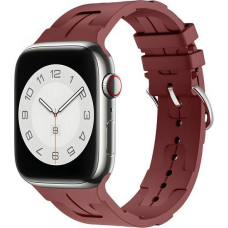 Beline pasek Apple Watch Silicone Ultra 42|44|45|49mm bordowy |maroon box